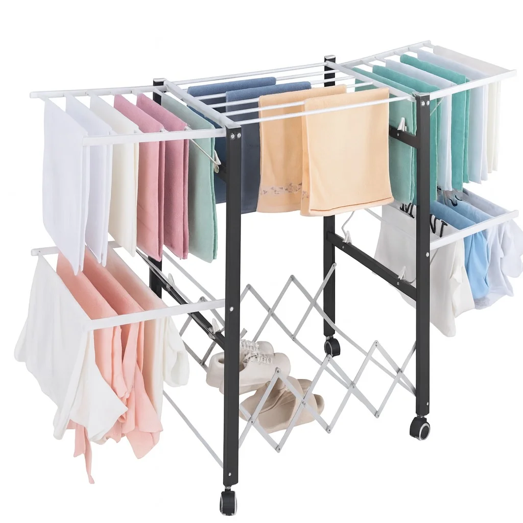 Étendoir à linge intérieur/extérieur